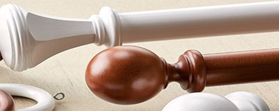 Wooden Curtain Rods