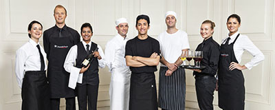 Bars and restaurants uniforms