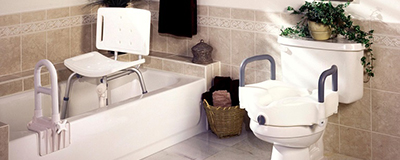 Bathroom safety sanitary ware