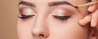 Eyebrow brush