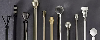 Metal Curtain rods