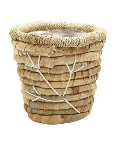 Kosh për lule, M, kashtë, Natyrale