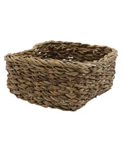 Kosh magazinimi, fibër natyrale, kafe, H8 x W18 x D18 cm