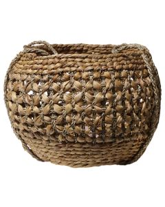 Kosh magazinimi, fibër natyrale, kafe, H25 x ø35 cm