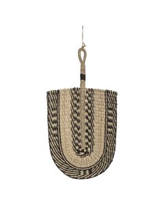 Decorative object, seagrass, multicolor, 27x2xH50 cm