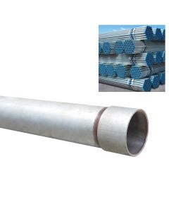 Tub i galvanizuar 5" X 4.00mm. ngjyre kafe 11.580Kg/m