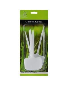 Plant labels 4pcs, plastic, 14 cm