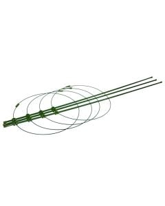 Shkop për kopësht 3 copë, metalik/plastik, 90 cm