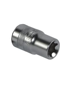 E-Torx socket, BENMAN, chrome vanadium, 1/2'', T16