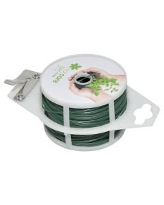 Garden wire, metal/plasticized, 20 m