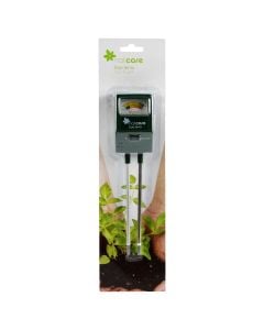 Soil pH and humidity meter, plastic