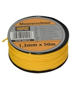 Fill për ndërtuesit , Hardy, plastik, e verdhë, 50m