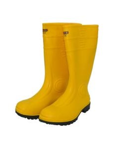Work boots with steel toe and plate No. 41  Material: PVC + steel
