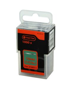 Brad nail 1000 pcs, steel, 1/2" 12 mm