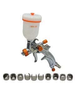 Gravity feed  spray gun , 100 cc, Dia 0.8-1.3 mm