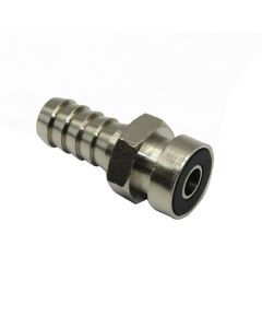 Bayonet plug  , 10 mm ,nickel plated brass