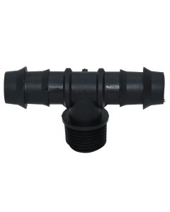 Bashkues Ti me rakord  , polietilen, 20x1/2"x20mm, 6 bar