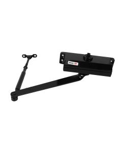 Door locking mechanism, steel, black, 40-65 kg