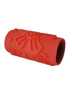 Rulon gome,me siperfaqe te gdhendur per dekorim,4''(10cm)