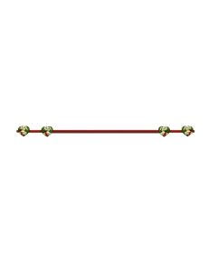 Single Children curtain rod  D19mm/ ACC 2.2M/Pink green rabbit