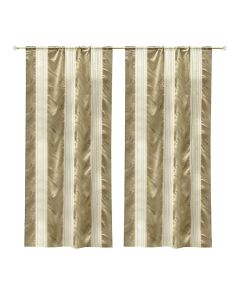 Curtain, polyester, brown, 150x270 cm