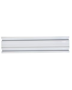 Aluminium rail double without tend  2M.