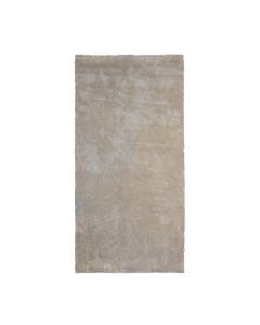 Rrugicë shagi, Përmasa:60x120cm, Ngjyra:Bezhë-dizenje, Materiali:Poliester