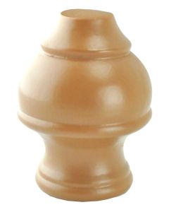 Curtain pole final, Size: Ø25 mm, Color: Natural, Material: Wood