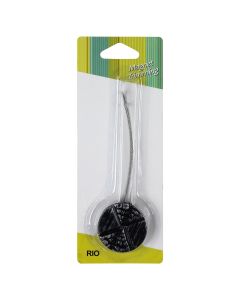 Magnetic Tieback, Size: 4.7x4.7 x27cm, Color: Black, Material: Pvc & metal