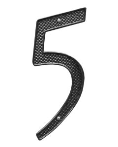 Door Number Material: zinc alloy Finish: Black