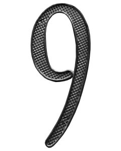 Door Number, 9, zinc alloy, 100 mm