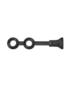 Curtain bracket black Dia:25mm