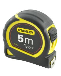 Meter Tape, STANLEY, steel/rubber, 5 m x 19 mm