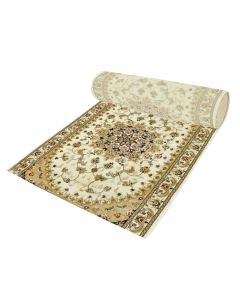 Rrugice tapeti persian, Permasa:80cm, Ngjyra:Krem, Materiali:PP Viskoze