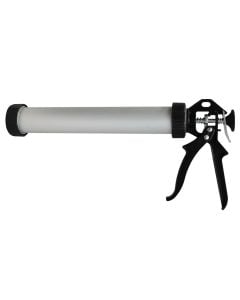 Pistole tubolari Brixo per silicone Impugnatura anatomica, portacartuccia in alluminio tubolare, dosaggio micrometrico Lunghezza 13"