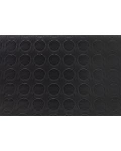 Linoleum, Reliev, PVC, gri, 1 m