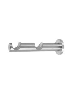 Suport per shufer perde, Permasa:  D.16 mm, Ngjyra: Inoks, Materiali: Metalik