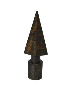 Finale per shufer perde, Permasa:  D.20 mm, Ngjyra: Ndryshku, Materiali: Metalik