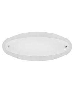 Ndriçues muri, G9, 2x40 W, 45xH17 cm, dy xhama me kokrriza rëre, kromi