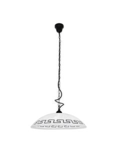 Ndricues i varur E27-1x60W.Xhami antik, i bardhe/ndryshk