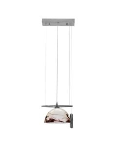 Pending lighting E27-1x40W. L: 36cm W: 30cm H: 110cm.