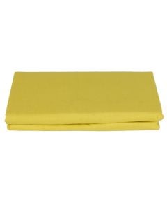Double bed linen, LINA, cotton, yellow, 160x200 cm