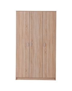 Wardrobe, HANA, melamine, sonoma oak, 120x52xH205 cm