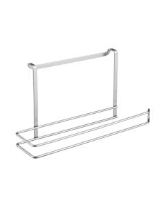 Kitchen paper holder, Galileo, polytherm® coating, grey, 34x10xH18 cm