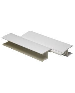 Këndore xokle, plastike, e bardhë, me shkëlqim, 10 cm
