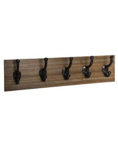 Varëse rrobash, mdf, kafe, 49.5x8.5xH14 cm