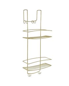 Shower butler, Onda Brass, polytherm® brass coating, 26x20xH58 cm