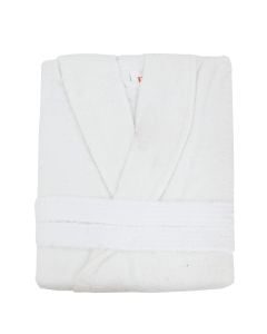 Robdishan, pambuk, e bardhë, 350 gr/m²