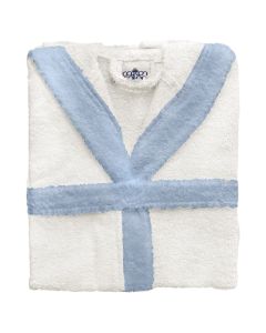 Robdishan, për djem, pambuk, e bardhë/blu, 350 gr (mosha 6 vjeç)