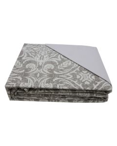 Çarçaf set, tek, zarf, pambuk, gri, 160x240 cm; 90x190+25 cm; 50x80 cm (x1)